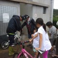 イオンバイクさん自転車洗浄のご協力に感謝